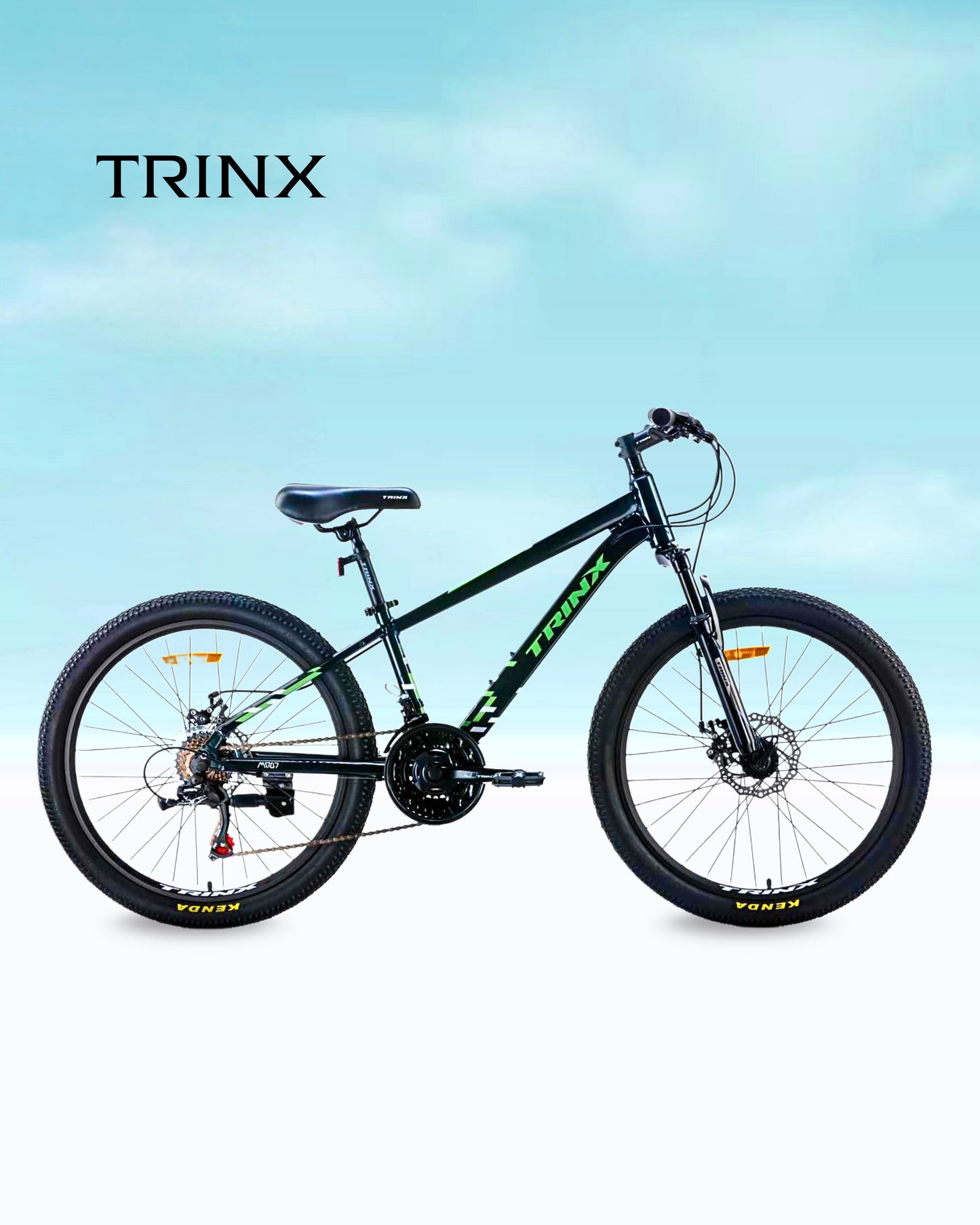 Trinx M007 size 24 Aluminum green