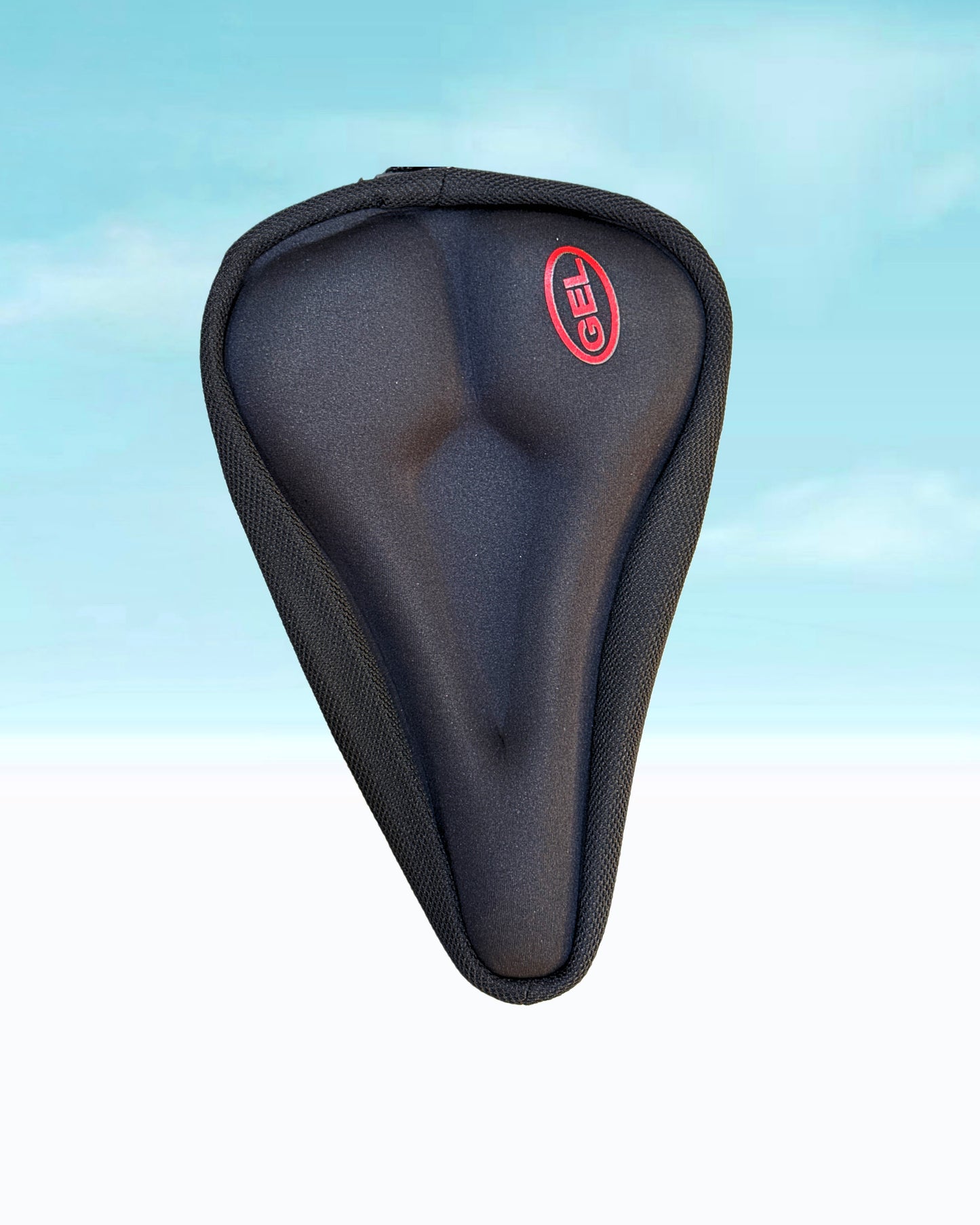 Gel padded bike saddle cover