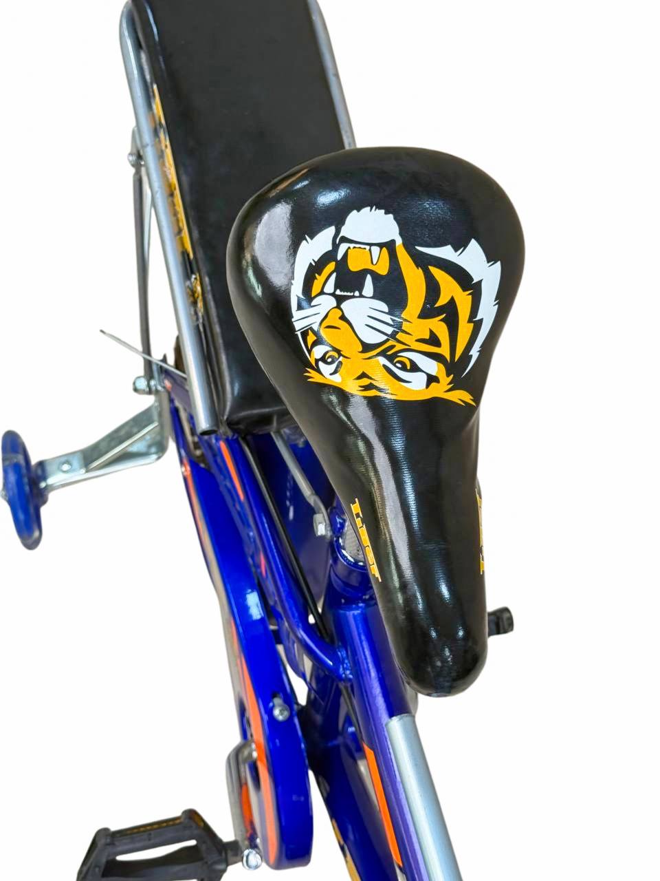 TIGER Kids Bike 16 Inch with Front Basket & Back Seat โ For Children 4 to 7 Years