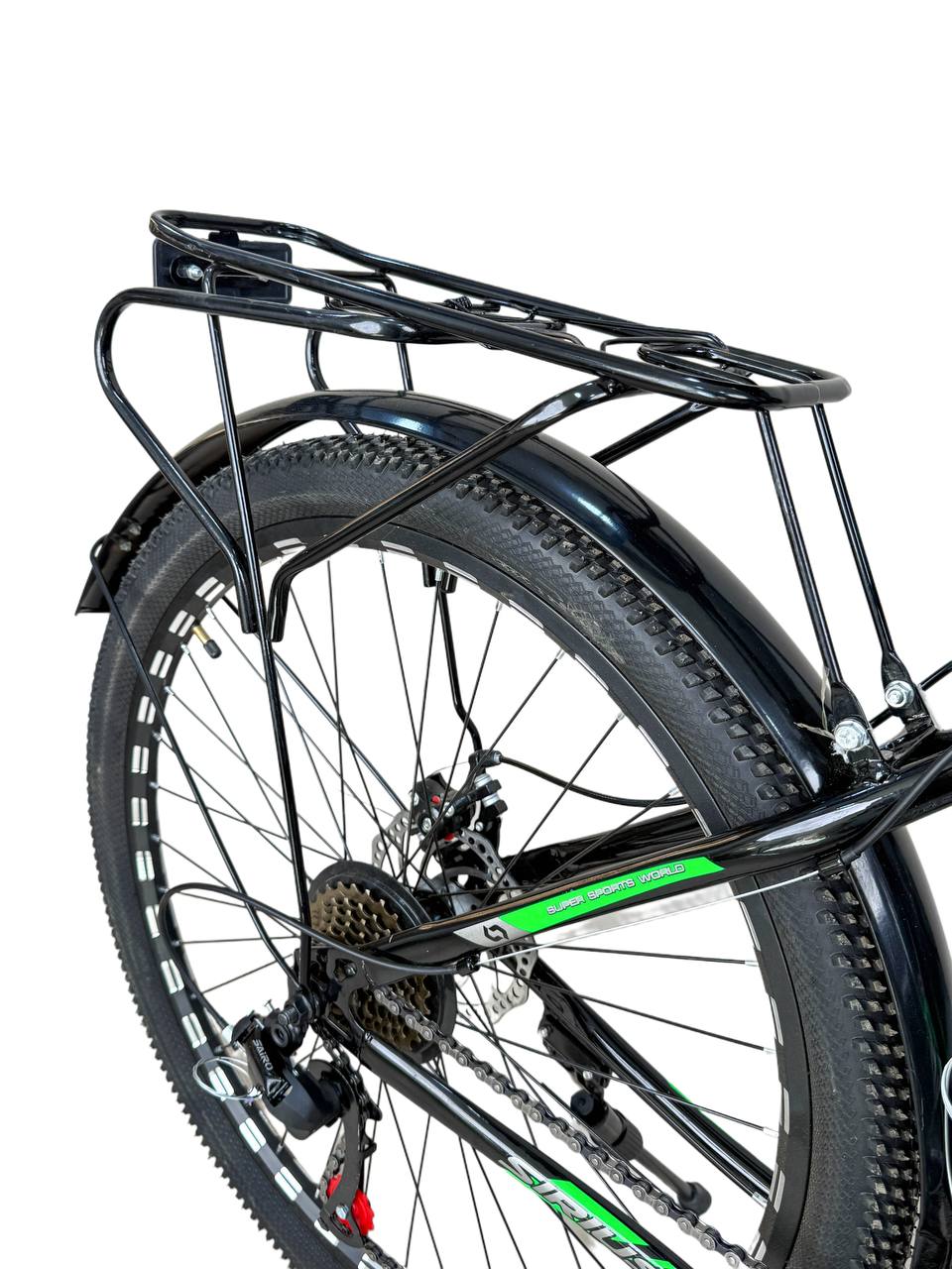 26-Inch Multi-Purpose Bicycle with Front Basket & 21-Speed Gears