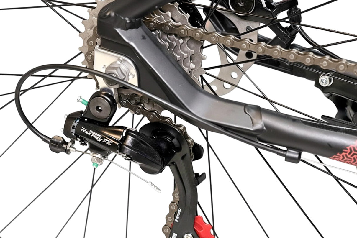 Alvas Blade 29” Aluminum Mountain Bike – Shimano 24-Speed – Mechanical Disc Brakes – High Trail Performance