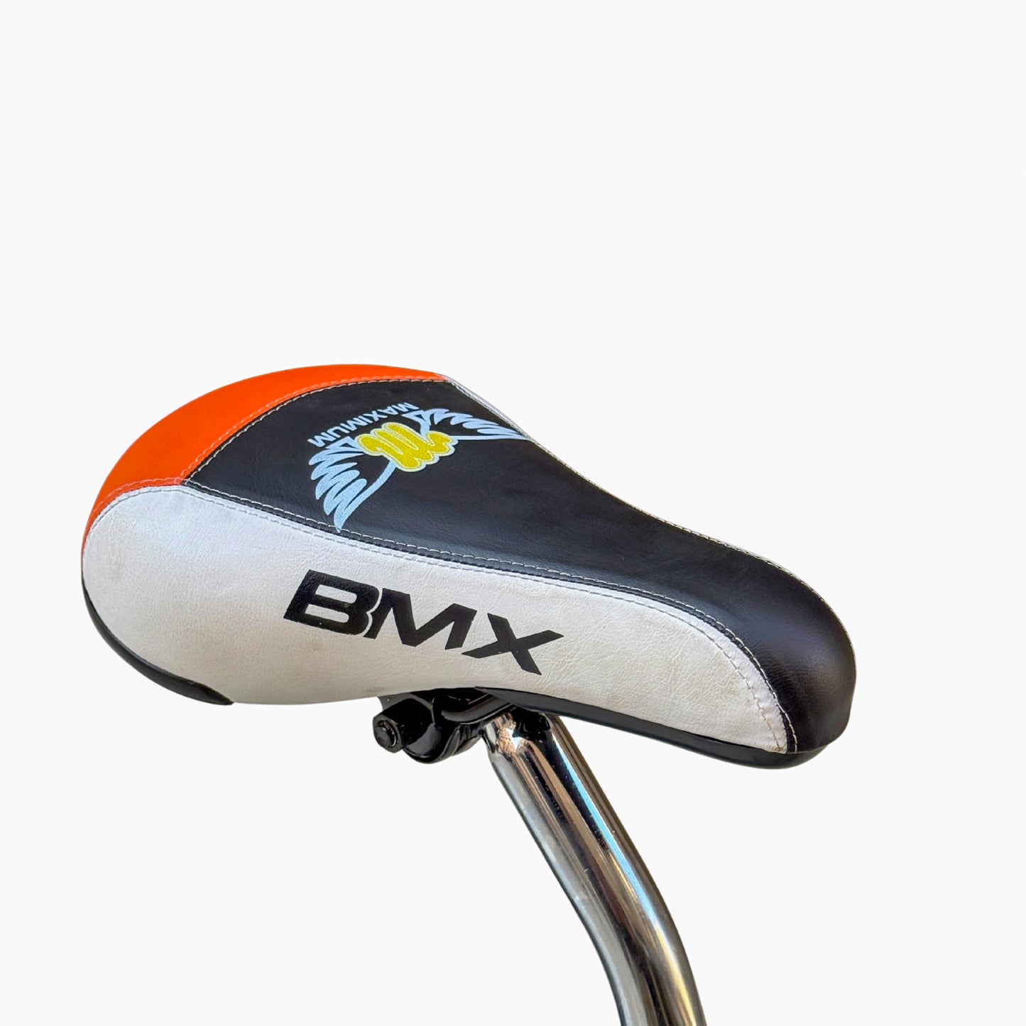 BMX 20 Inch Bike for Kids & Teens (Ages 6–15) – Front Suspension, Disc Brake, Front Basket, Color Spokes & Rear Comfortable Seat silver