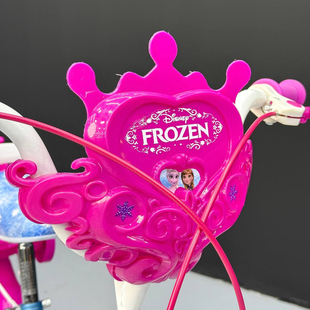 Girls’ FROZEN Bicycle, Size 20, With Training Wheels – For Ages 6 to 10 Years