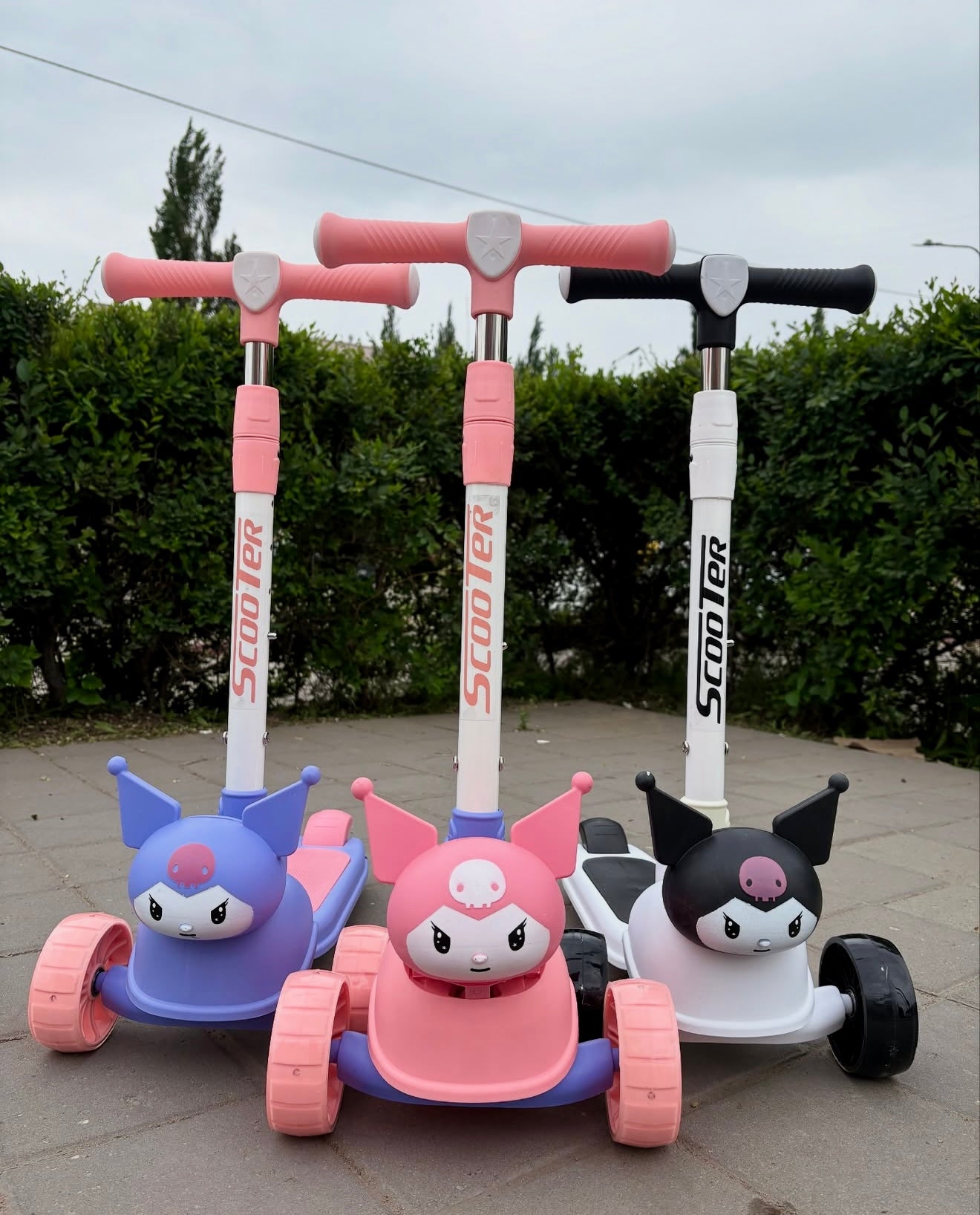 سكوتر للاعمار 1 - 8 سنوات ستايل كيرومي ازرق*وردي