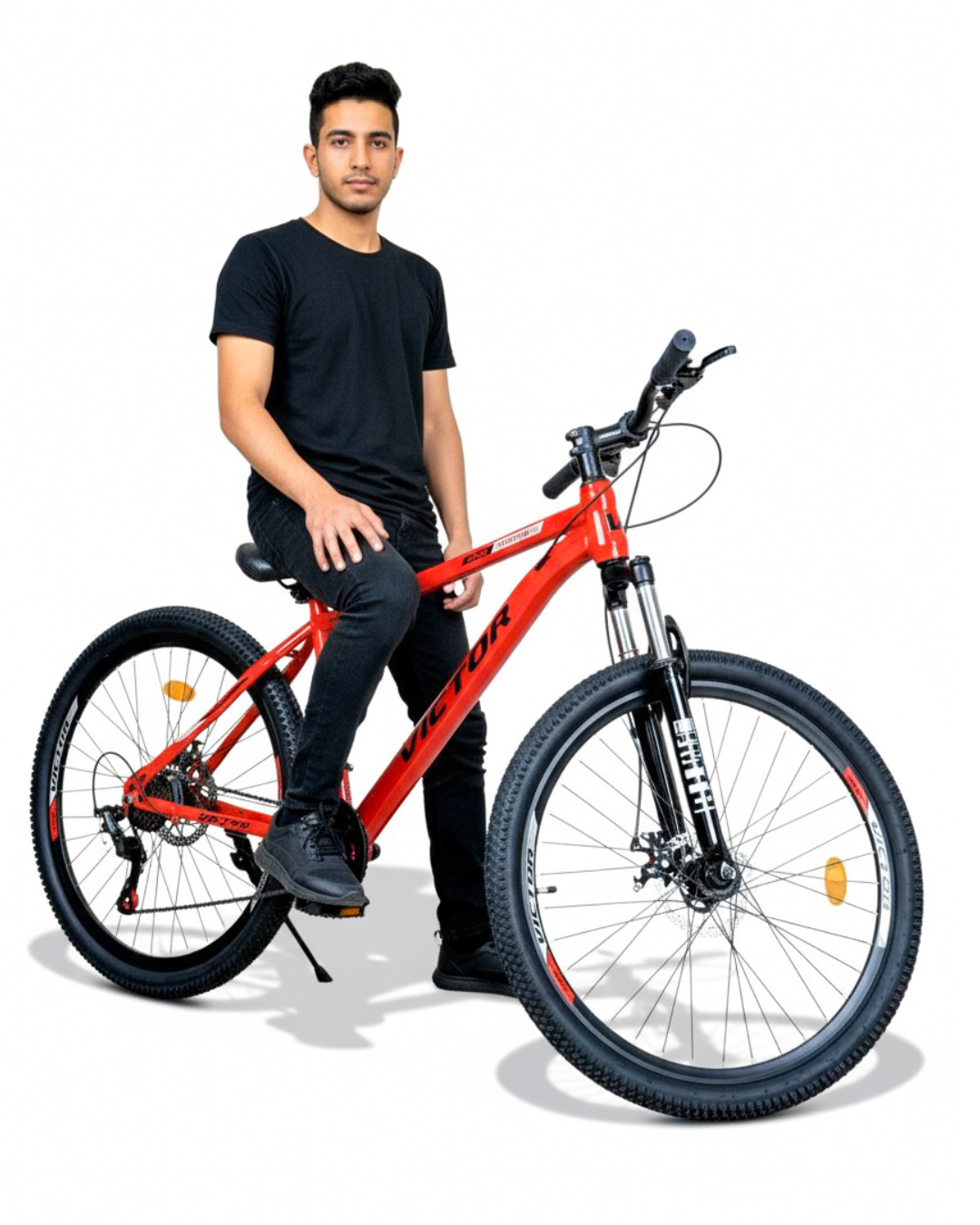 VICTOR V1 steel 26 red