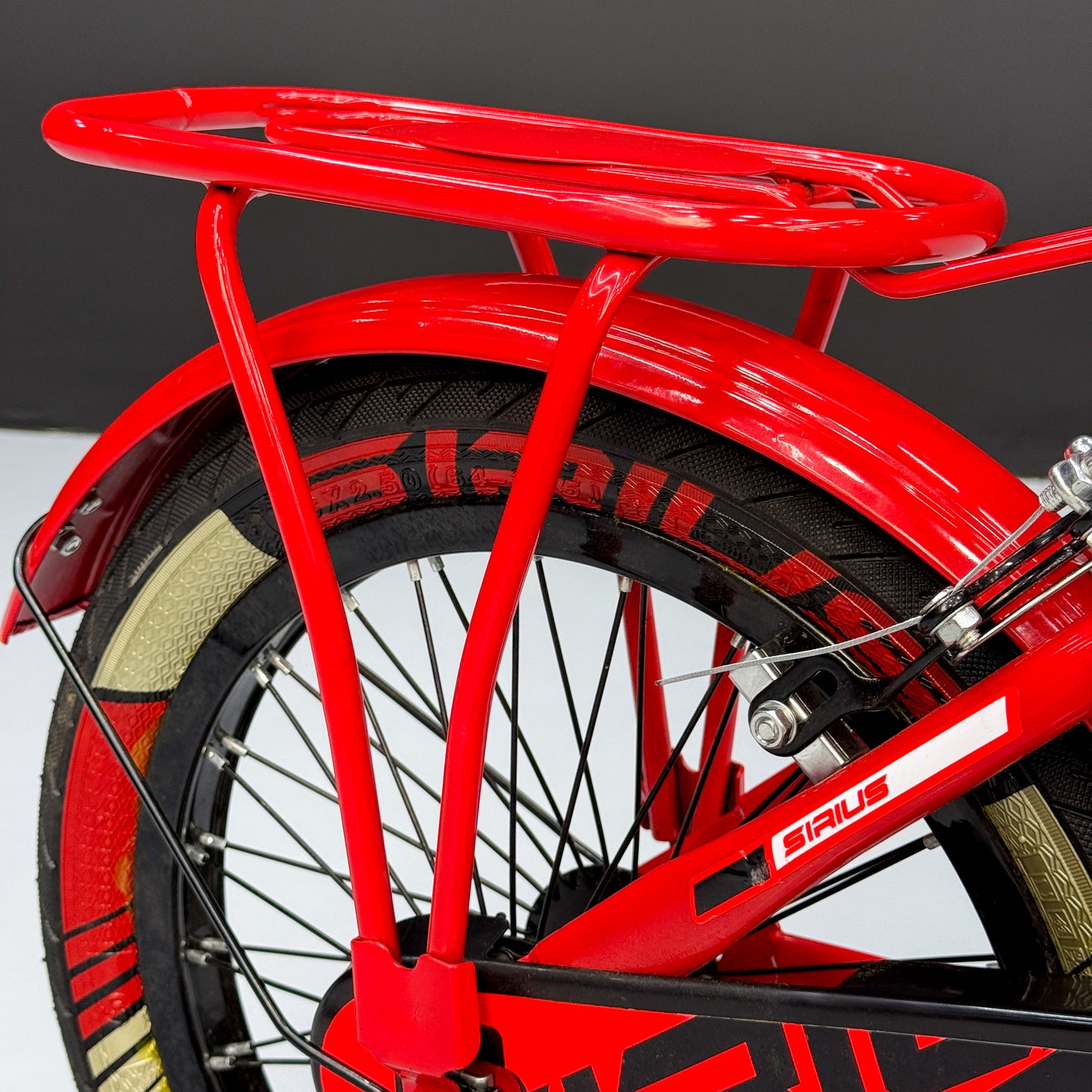 Series 16” Kids Bicycle – Heavy-Duty Frame with Front Basket & Backrest Seat – Safe & Stable Ride Red