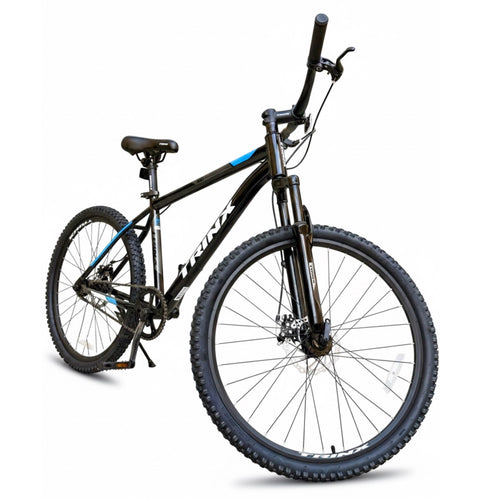 klapprad trinx Trinx K01 26” Mountain Bike – Steel Frame – Single Speed – Disc Brakes –  Front Suspension