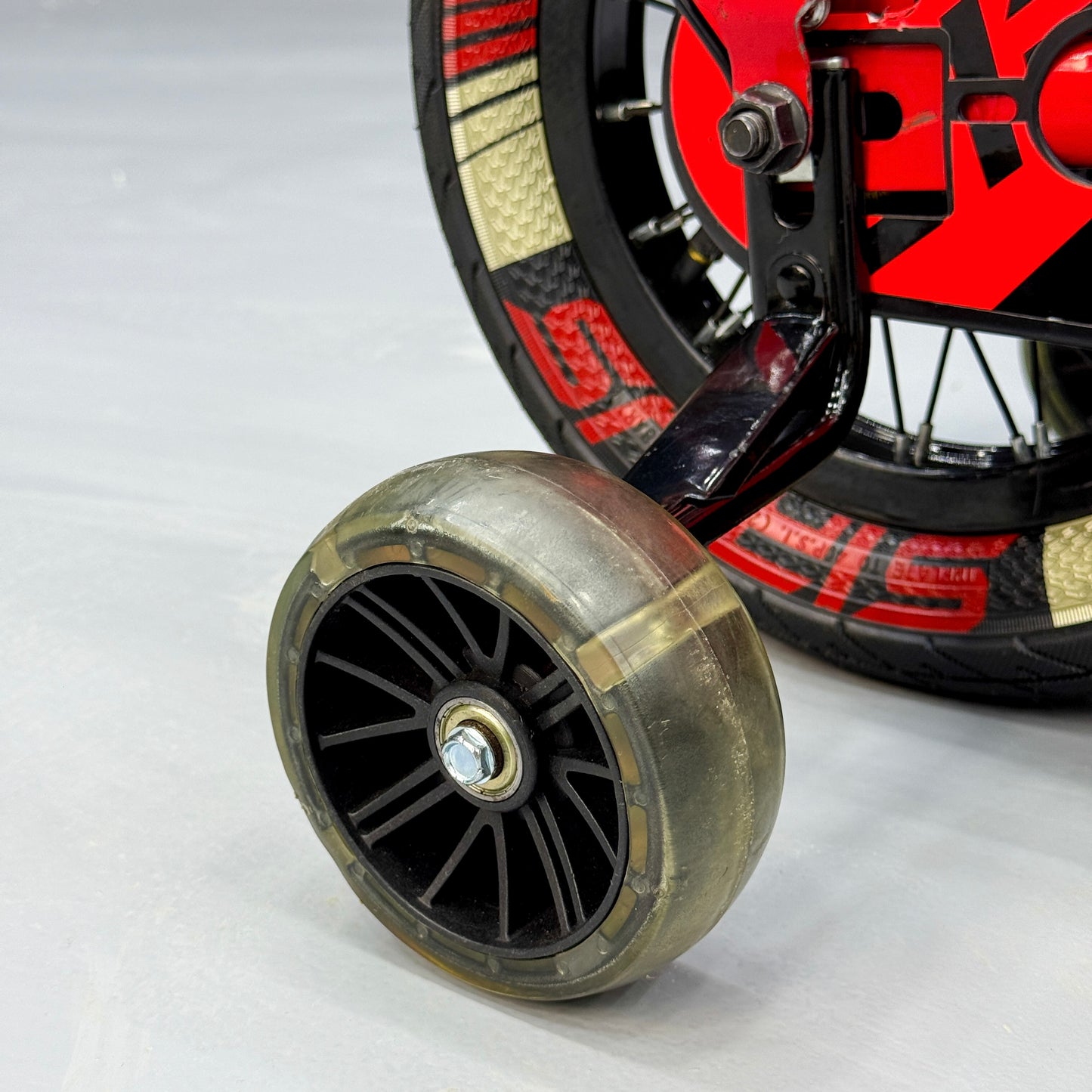 Series 12” Kids Bicycle – Heavy-Duty Frame with Front Basket & Backrest Seat – Safe & Stable Ride orange