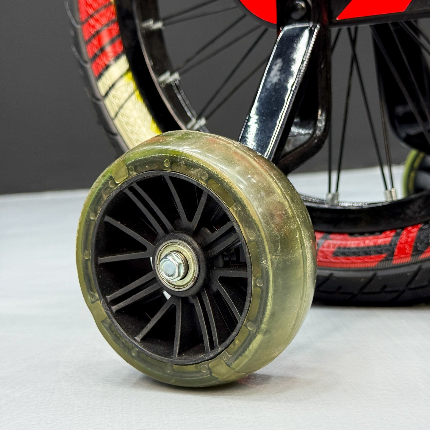 Series 16” Kids Bicycle – Heavy-Duty Frame with Front Basket & Backrest Seat – Safe & Stable Ride Red