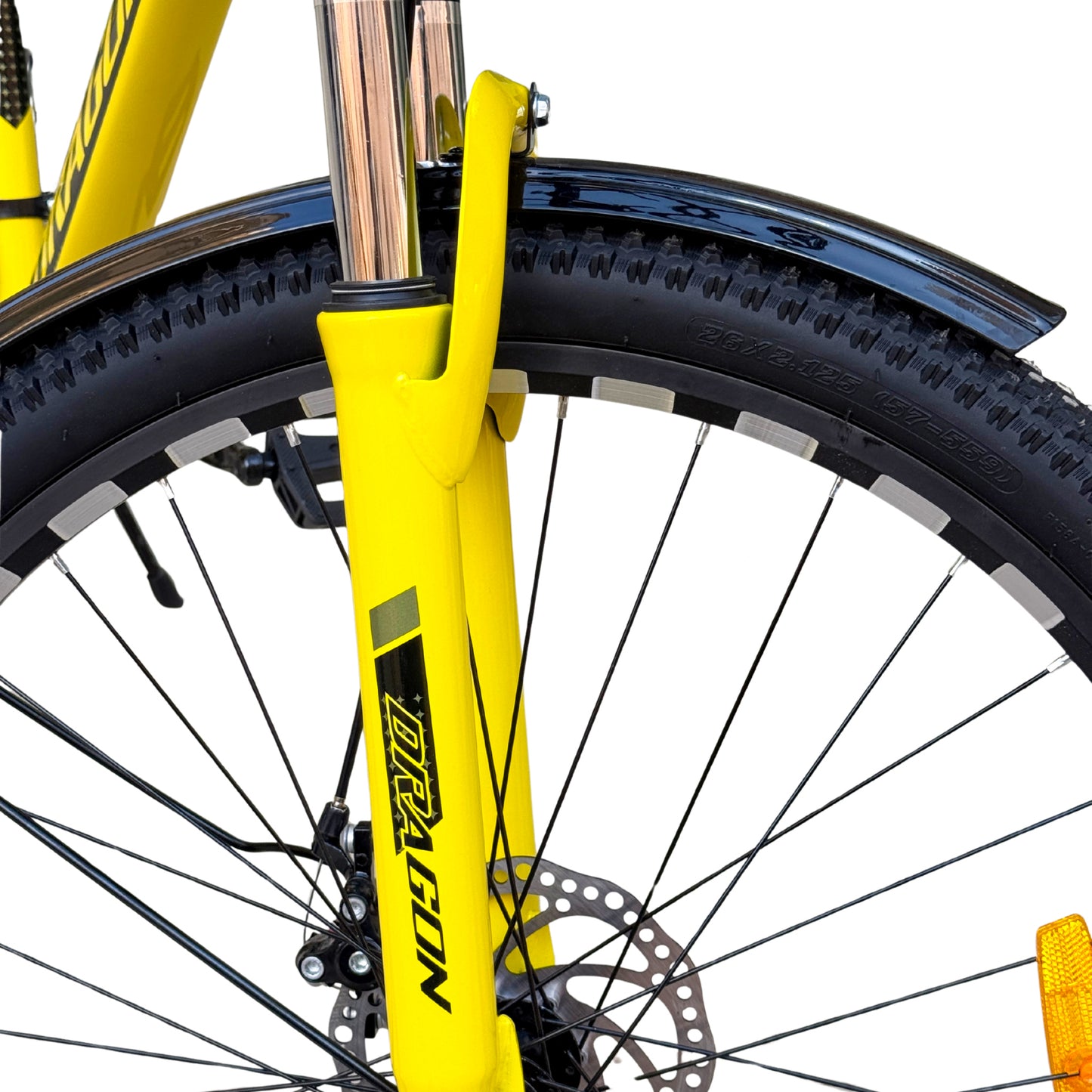 26 Inch Bicycle – 21 Speed, Front Suspension, Disc Brakes, Front Basket & Rear Seat, Quick Release Seat