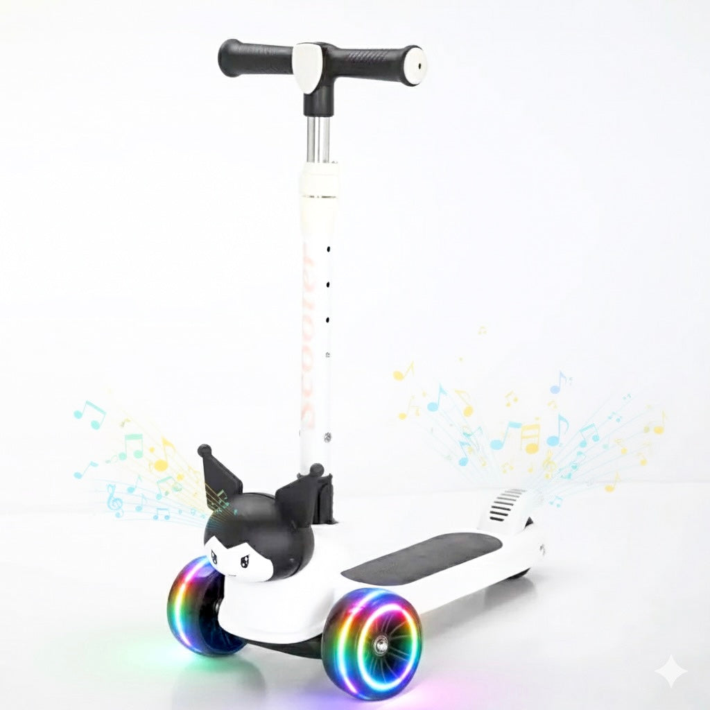 سكوتر للاعمار 1 - 8 سنوات ستايل كيرومي ابيض