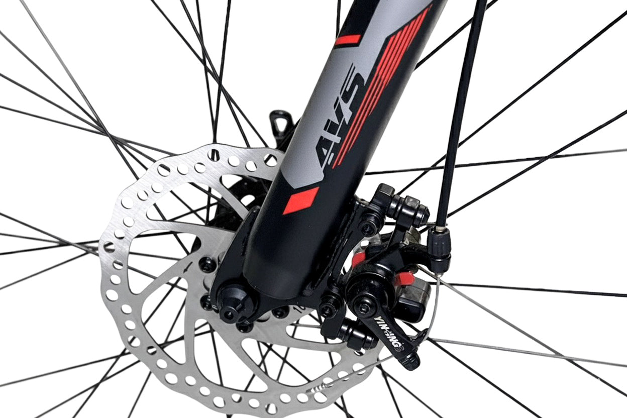 ALVAS 26” Lightweight Aluminum Mountain Bike | 21-Speed | Lockout Fork | Disc Brakes | Double Wall Rims | Kenda Tires