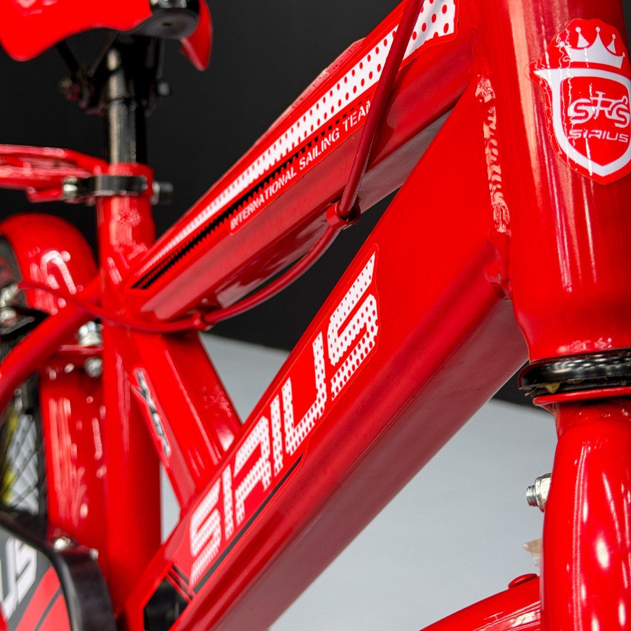 Series 20” Kids Bicycle – Heavy-Duty Frame with Front Basket & Backrest Seat – Safe & Stable Ride Red