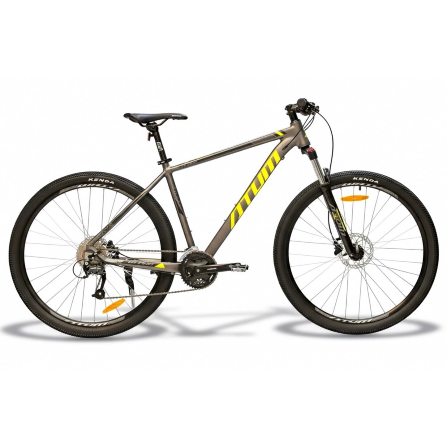 ATUM Alpha 29” Mountain Bike – Aluminum Frame – Shimano Speed System – High Trail Stability