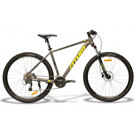 ATUM Alpha 29” Mountain Bike – Aluminum Frame – Shimano Speed System – High Trail Stability
