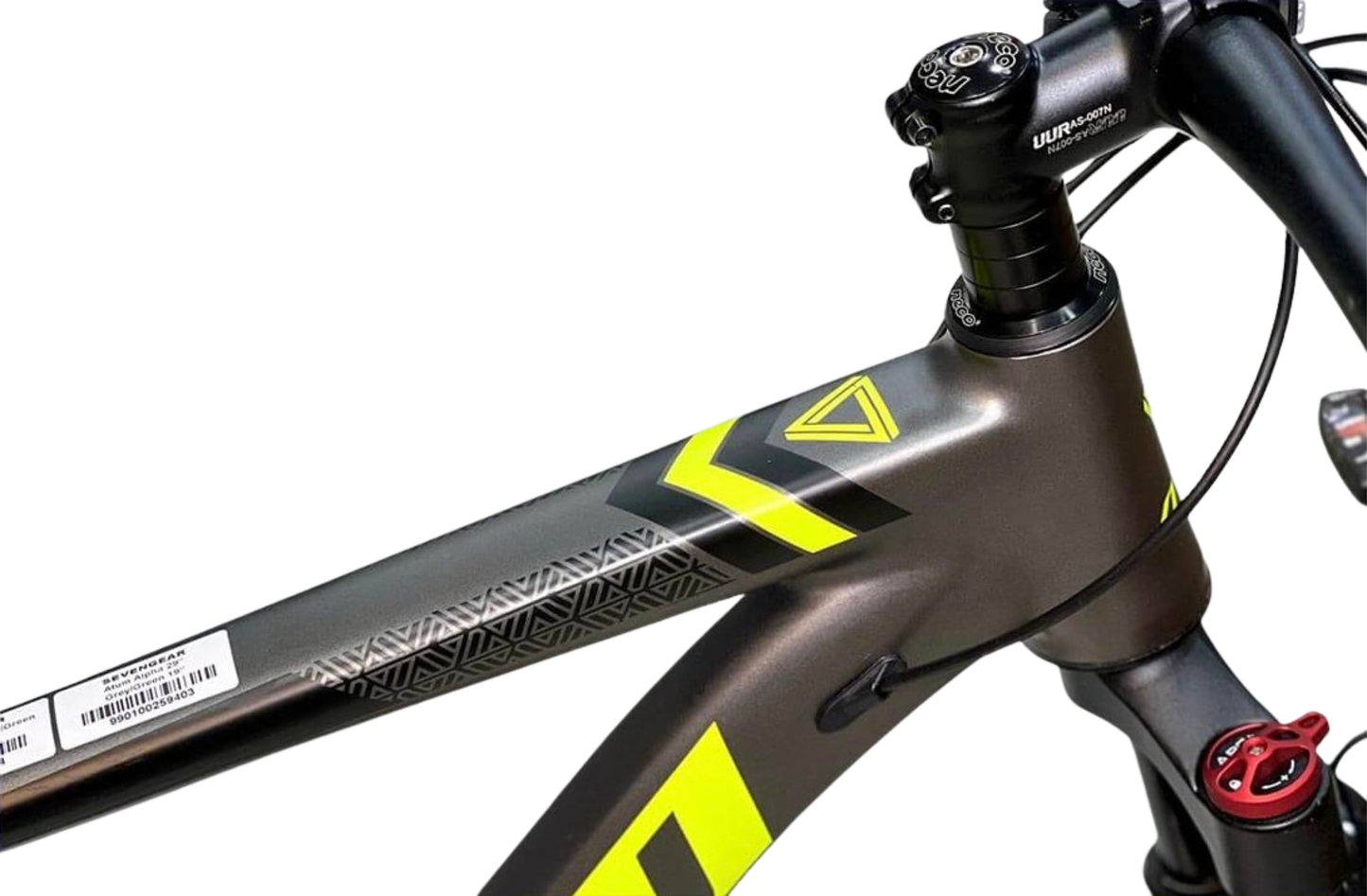 ATUM Alpha 29” Mountain Bike – Aluminum Frame – Shimano Speed System – High Trail Stability