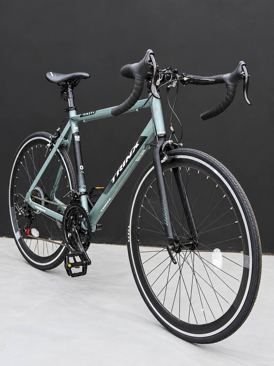 TRINX Tempo 1.4 Road Bike – 700C Aluminum Frame, Shimano 14-Speed