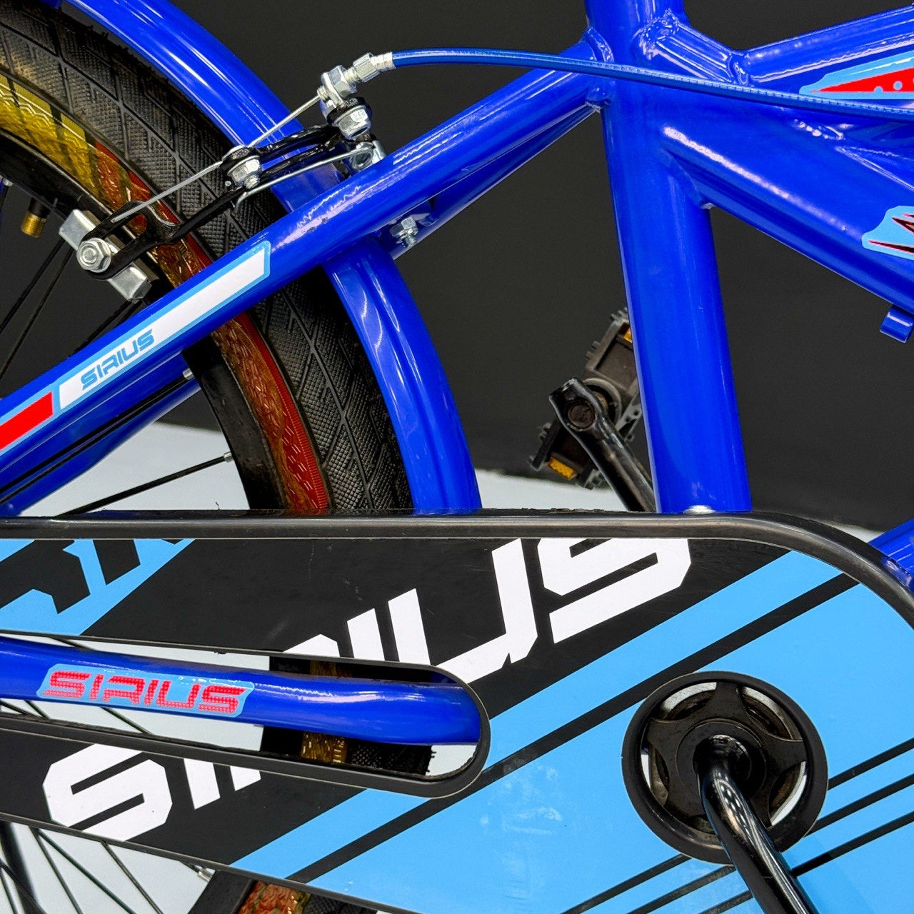 Series 20” Kids Bicycle – Heavy-Duty Frame with Front Basket & Backrest Seat – Safe & Stable Ride Blue