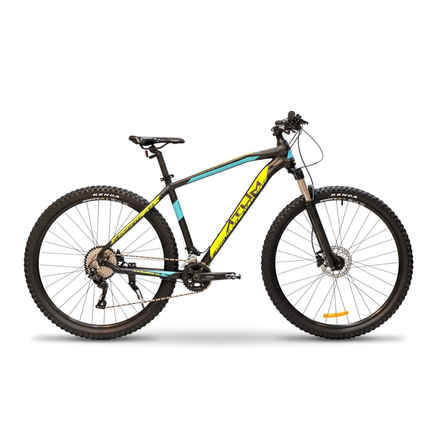 دراجة جبلية احترافية مقاس 29 بوصة - إطار من سبائك الألومنيوم - ناقل حركة شيمانو ديور 20 سرعة - فرامل هيدروليكية - شوكة روك شوكس