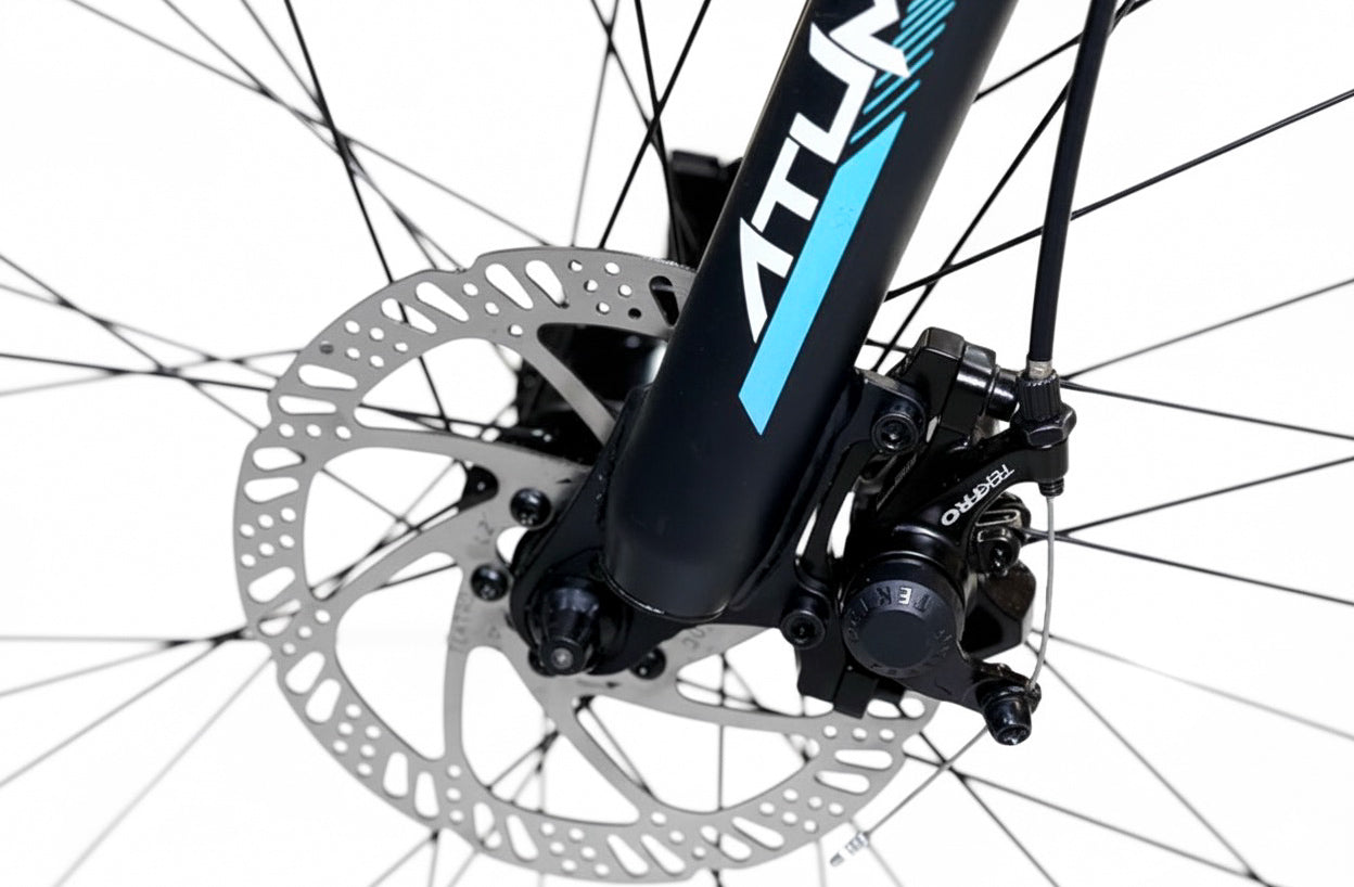 Atum Storm V3 26” Mountain Bike – 6061 Alloy Frame – Shimano 24-Speed – Disc Brakes – Lockable Front Suspension