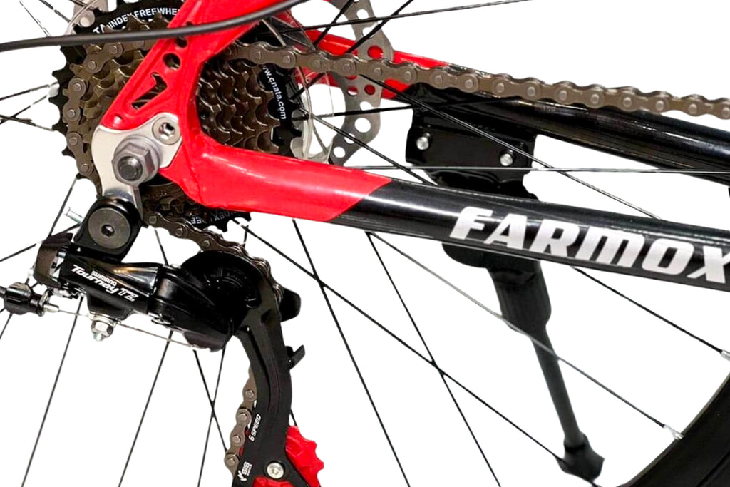 Alvas Farmox 26” Mountain Bike – Lightweight Aluminum Frame – 21-Speed Shimano – Front & Rear Disc Brakes