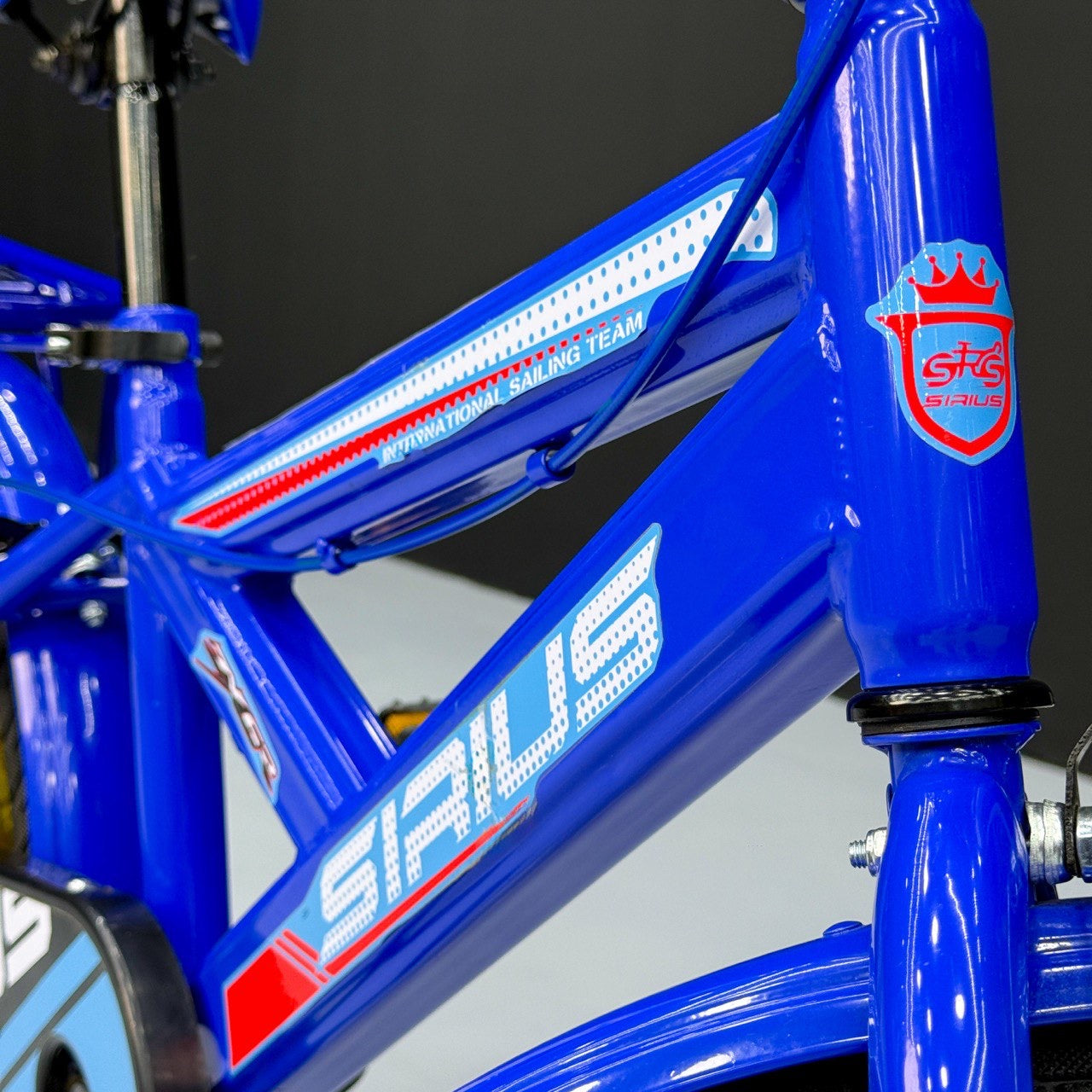 Series 20” Kids Bicycle – Heavy-Duty Frame with Front Basket & Backrest Seat – Safe & Stable Ride Blue