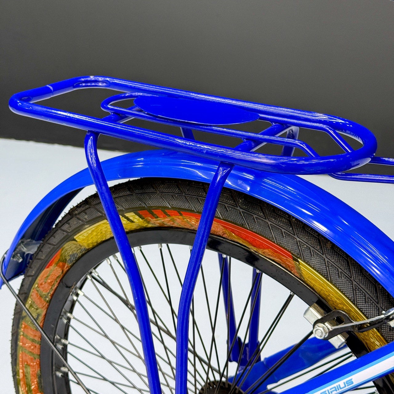 Series 20” Kids Bicycle – Heavy-Duty Frame with Front Basket & Backrest Seat – Safe & Stable Ride Blue