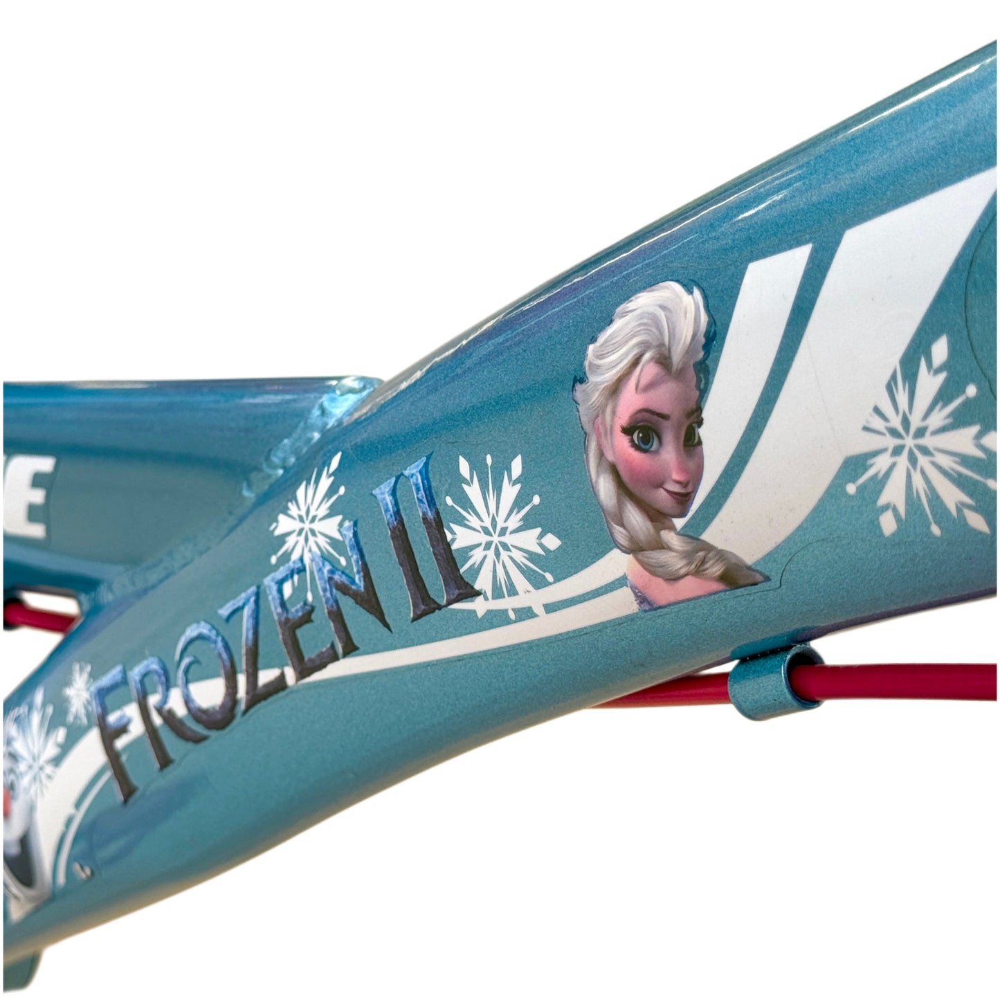 Girls’ FROZEN Bicycle, Size 16, With Training Wheels – For Ages 4 to 7 Years