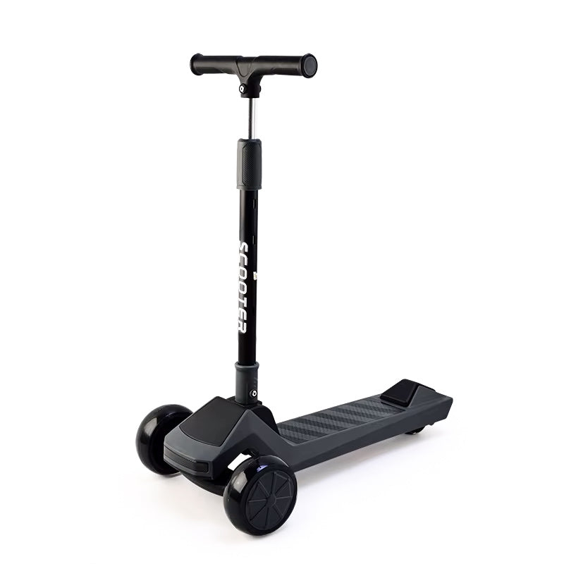 Kids 3-Wheel LED Scooter – Tesla Design, Foldable with Adjustable Height