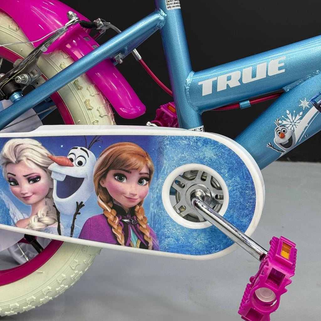 Girls’ FROZEN Bicycle, Size 20, With Training Wheels – For Ages 6 to 10 Years
