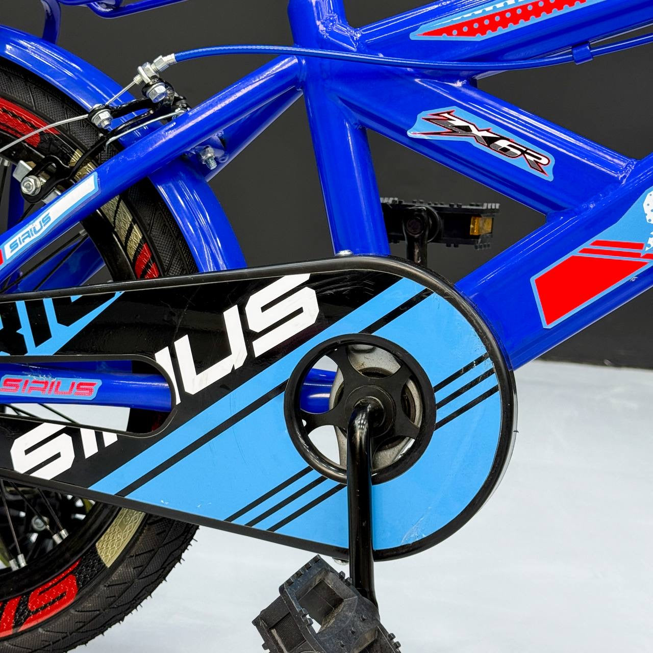 Series 16” Kids Bicycle – Heavy-Duty Frame with Front Basket & Backrest Seat – Safe & Stable Ride Blue