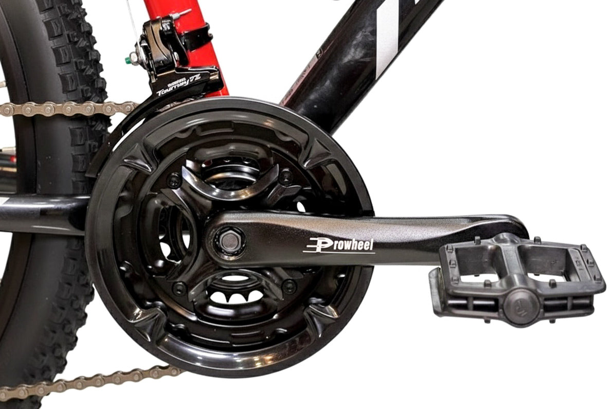 Alvas Farmox 26” Mountain Bike – Lightweight Aluminum Frame – 21-Speed Shimano – Front & Rear Disc Brakes