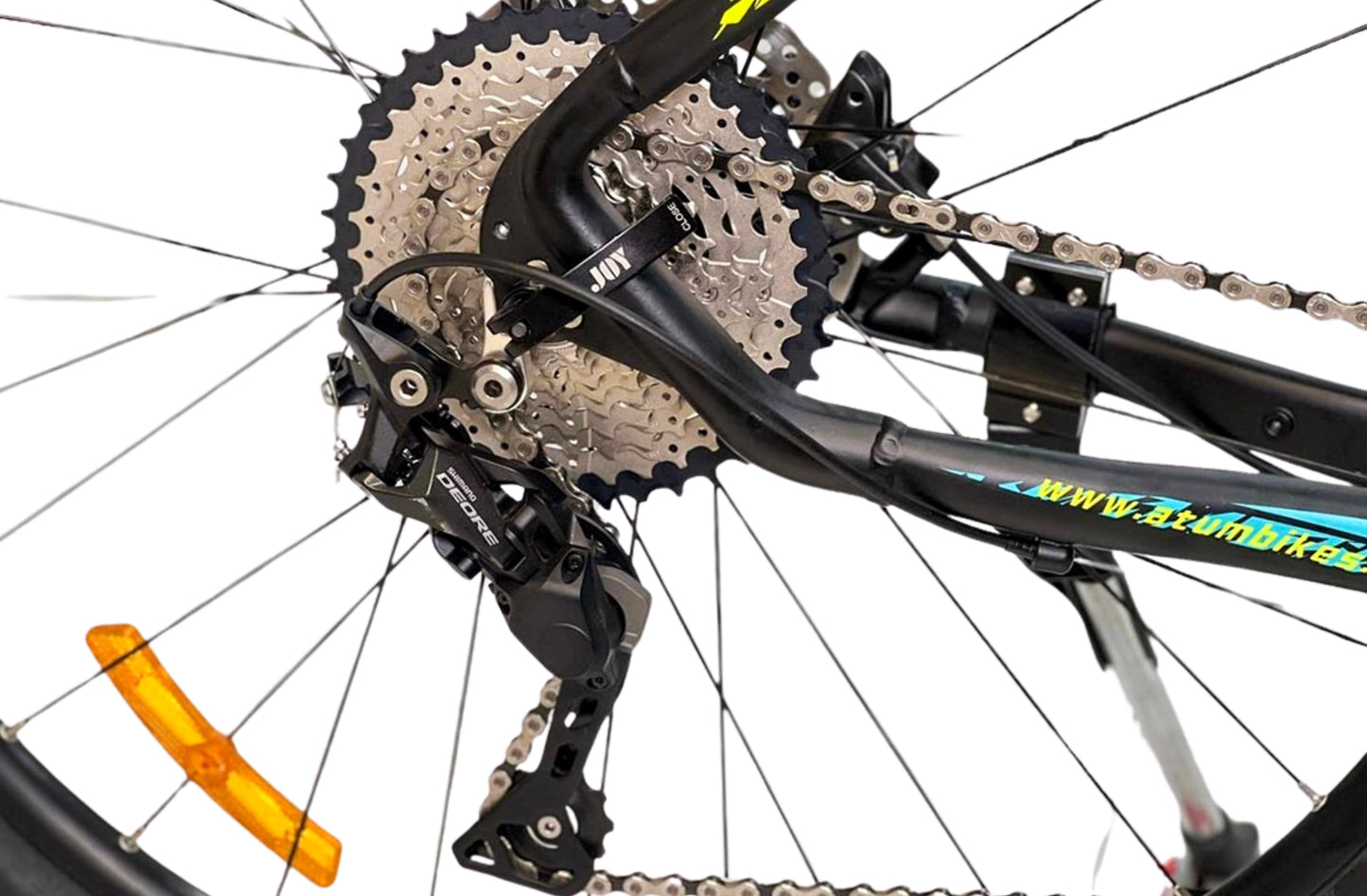 دراجة جبلية احترافية مقاس 29 بوصة - إطار من سبائك الألومنيوم - ناقل حركة شيمانو ديور 20 سرعة - فرامل هيدروليكية - شوكة روك شوكس