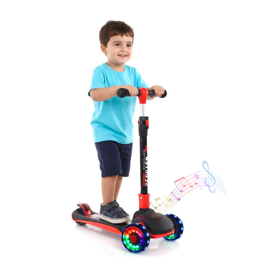 High quality Kid's scooter for children from 3 to 12,red