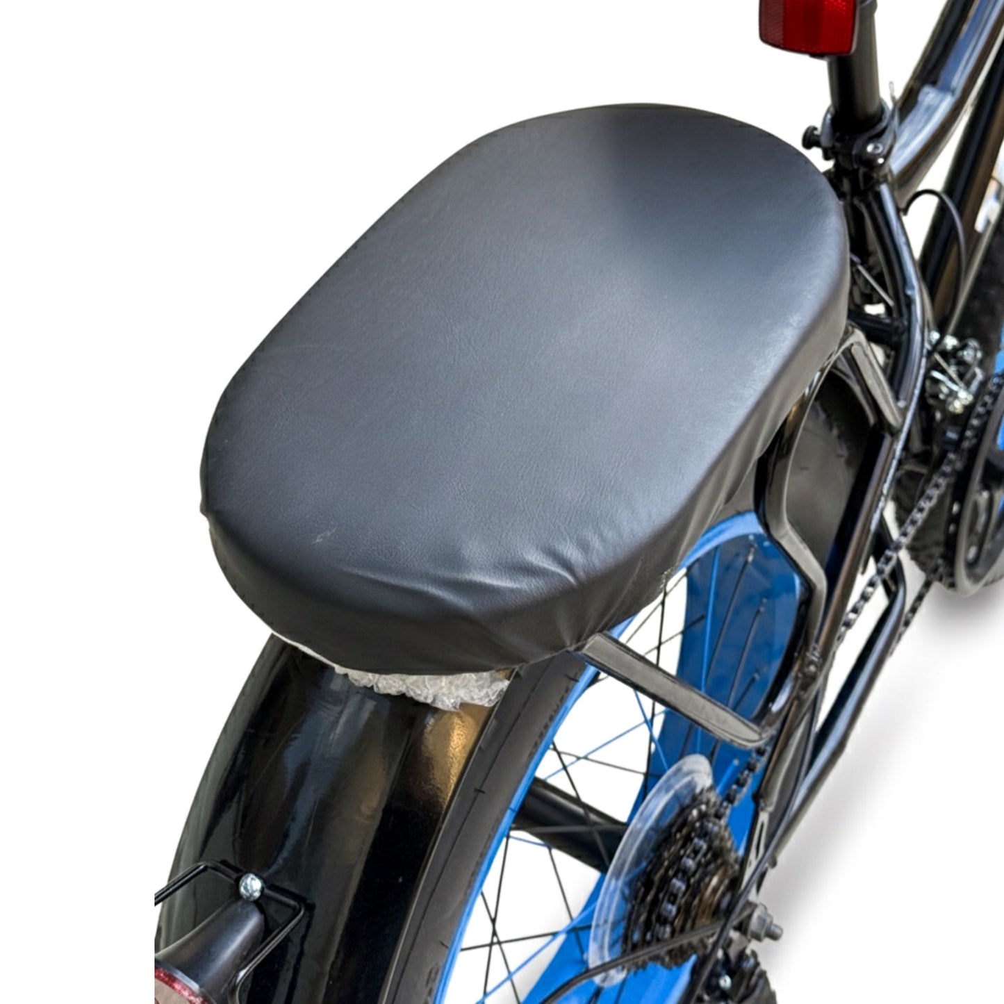 20” Fat Bike for Kids & Teens | 21 Speed, Front Suspension, Disc Brakes, Basket & Rear Seat