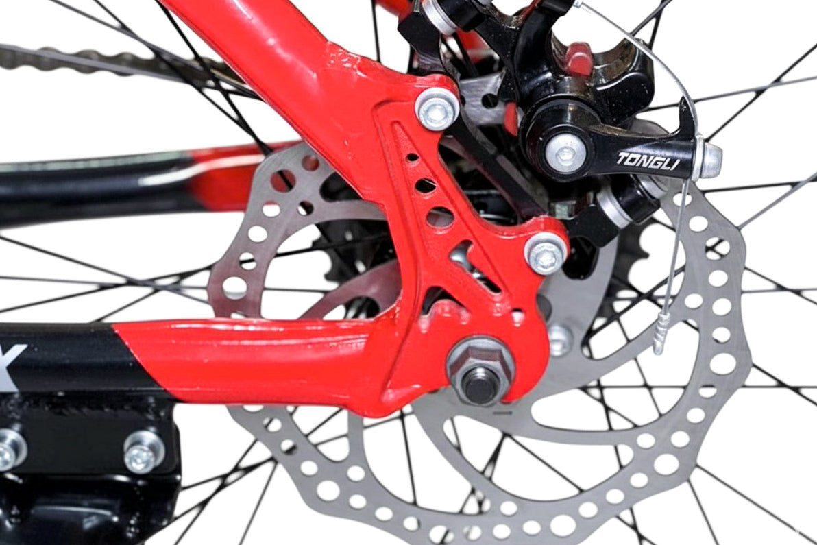 Alvas Farmox 26” Mountain Bike – Lightweight Aluminum Frame – 21-Speed Shimano – Front & Rear Disc Brakes