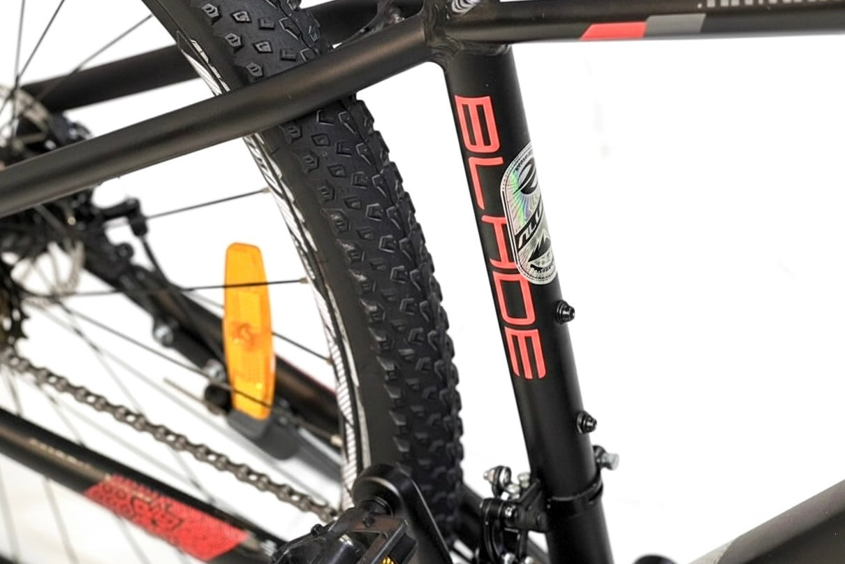 Alvas Blade 29” Aluminum Mountain Bike – Shimano 24-Speed – Mechanical Disc Brakes – High Trail Performance