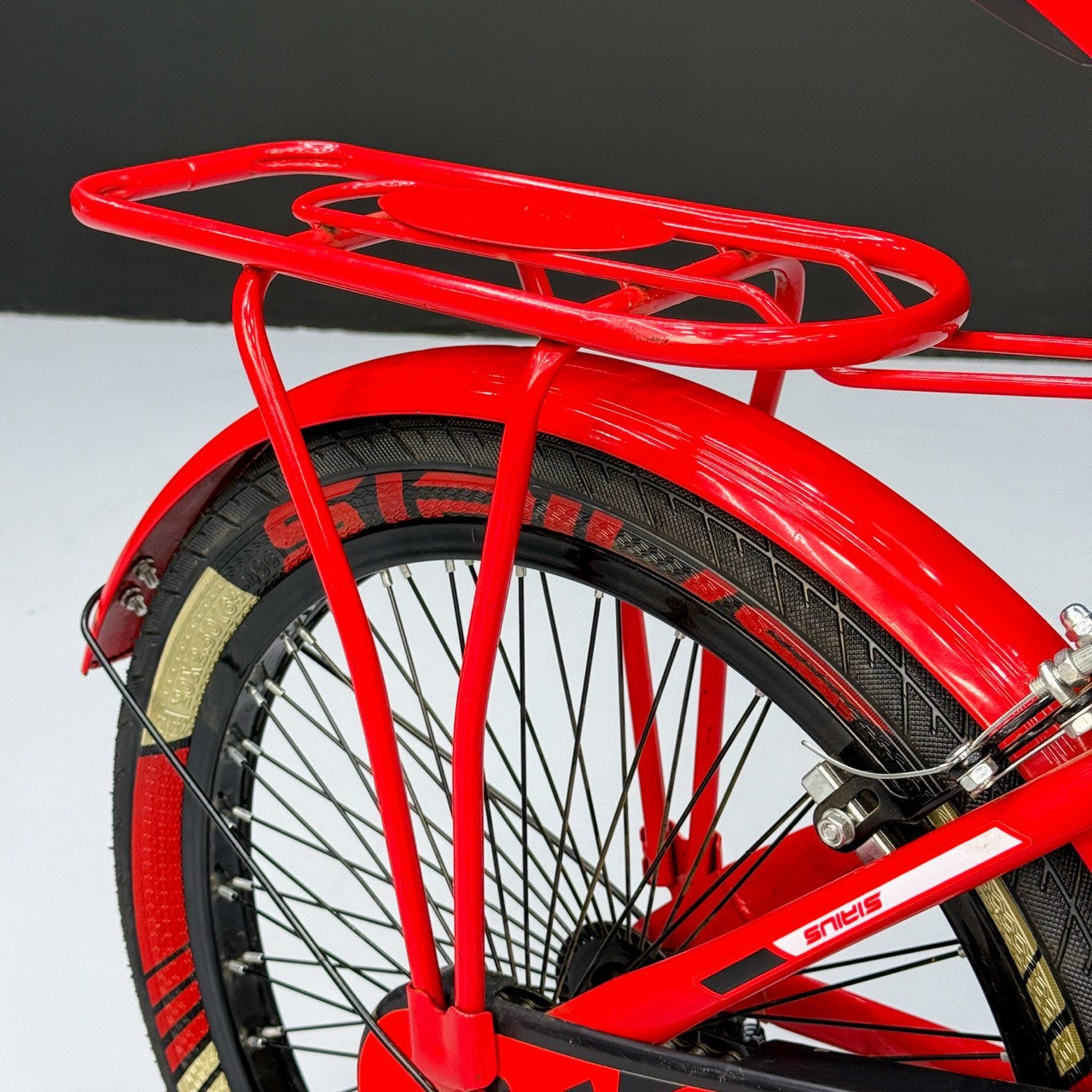 Series 20” Kids Bicycle – Heavy-Duty Frame with Front Basket & Backrest Seat – Safe & Stable Ride Red