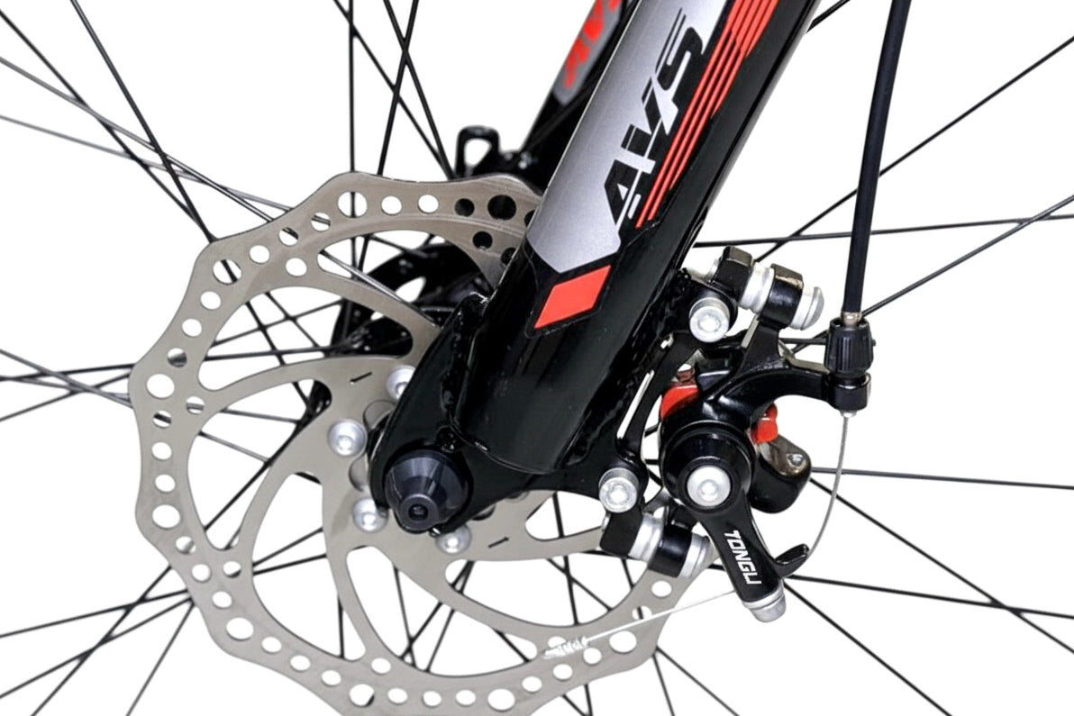 Alvas Farmox 26” Mountain Bike – Lightweight Aluminum Frame – 21-Speed Shimano – Front & Rear Disc Brakes