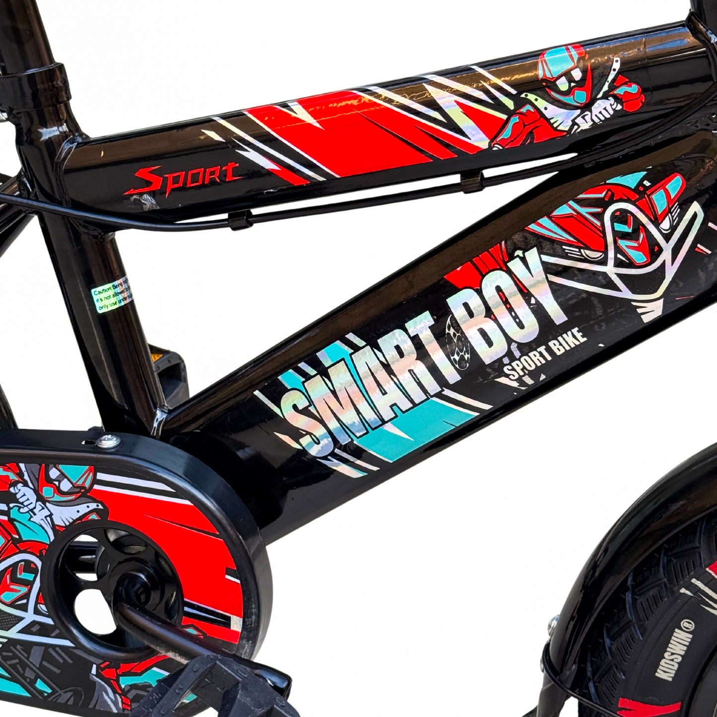 Kids 12 Inch Bicycle – Front Basket, Rear Padded Seat, Chain Guard, Light-Up Training Wheels & Adjustable Quick-Release Seat – For Ages 2–5 Years red