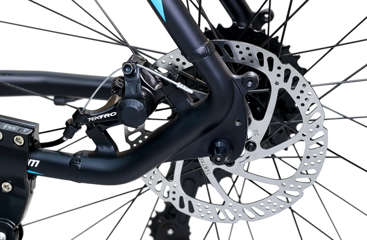 Atum Storm V3 26” Mountain Bike – 6061 Alloy Frame – Shimano 24-Speed – Disc Brakes – Lockable Front Suspension