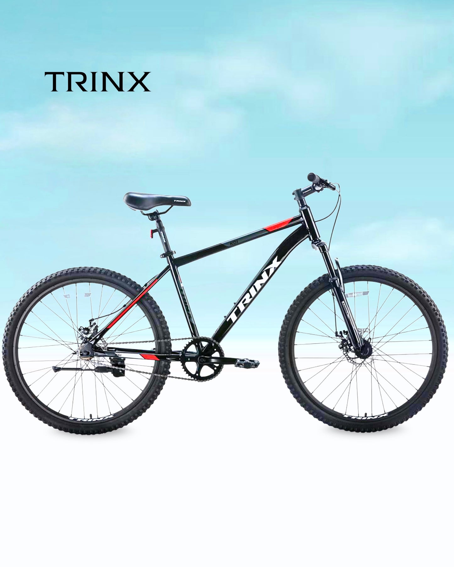 Trinx k01 size 26 red 1 speed