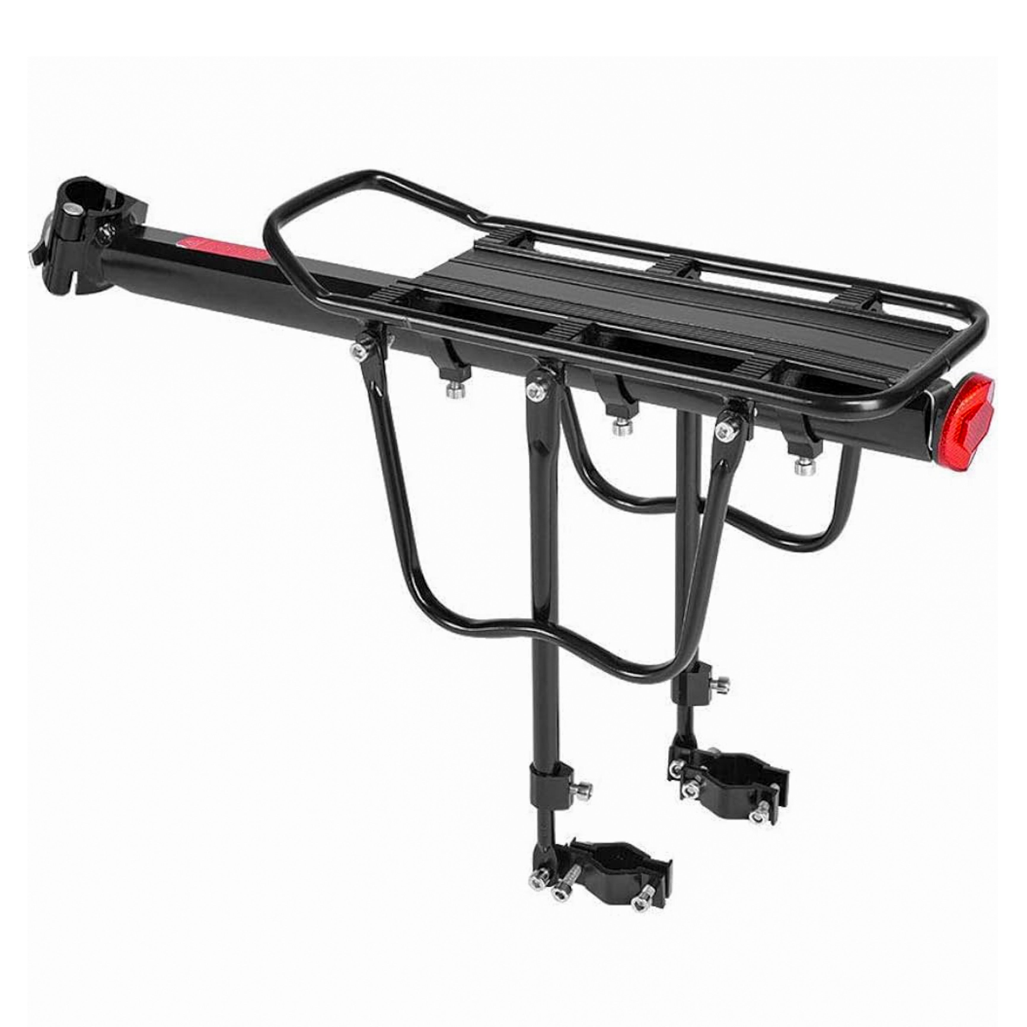 Aluminum Rear Bicycle Rack – Heavy Duty, Easy to Install & Fits Most Bikes