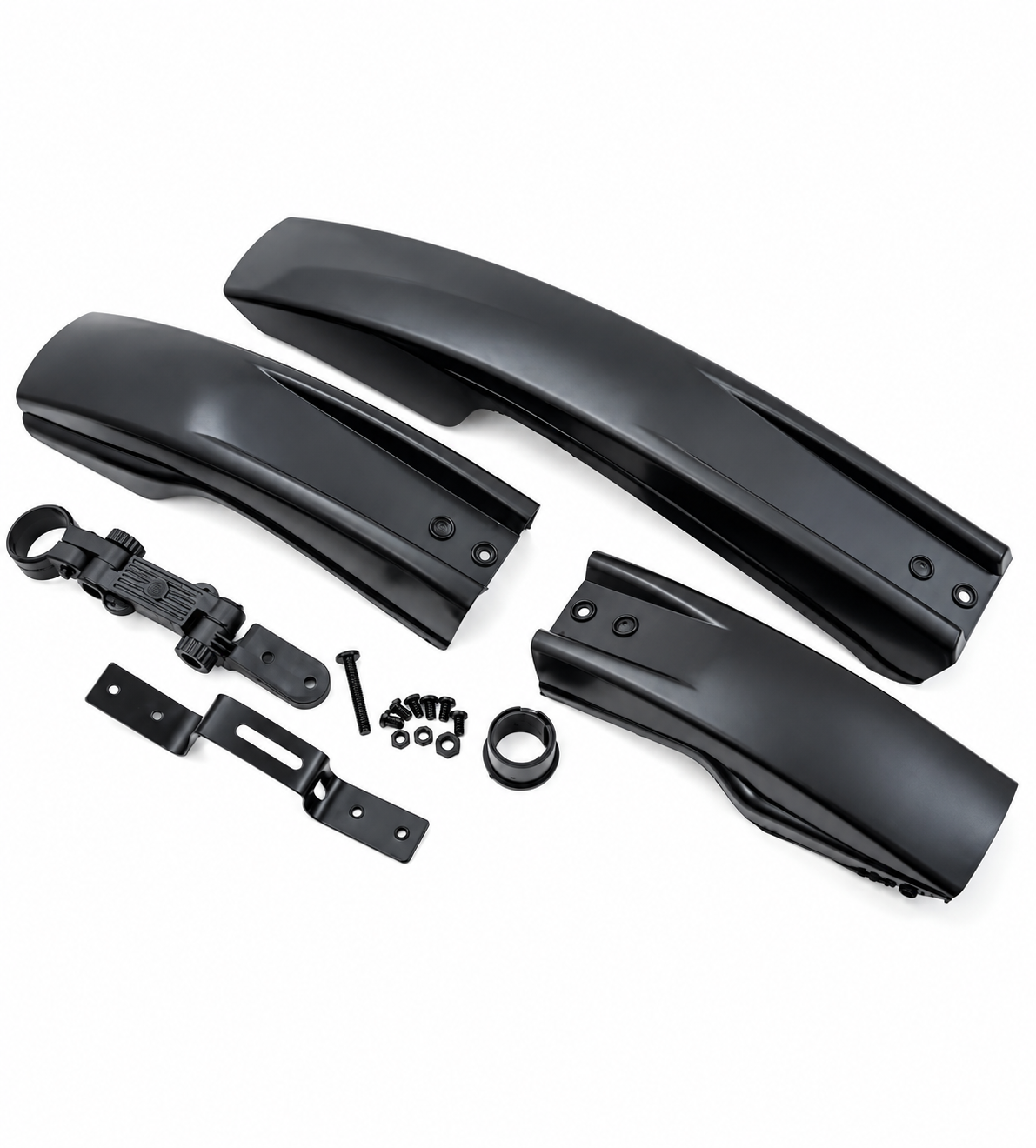 3-Piece Bike Fender Set – Front & Rear Mudguards for Mountain Bikes 24 to 29 Inch