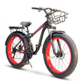 Dragon Tank Bicycle - 26 inch - 21 speed - 4.00 wide tires - disc brakes and front suspension