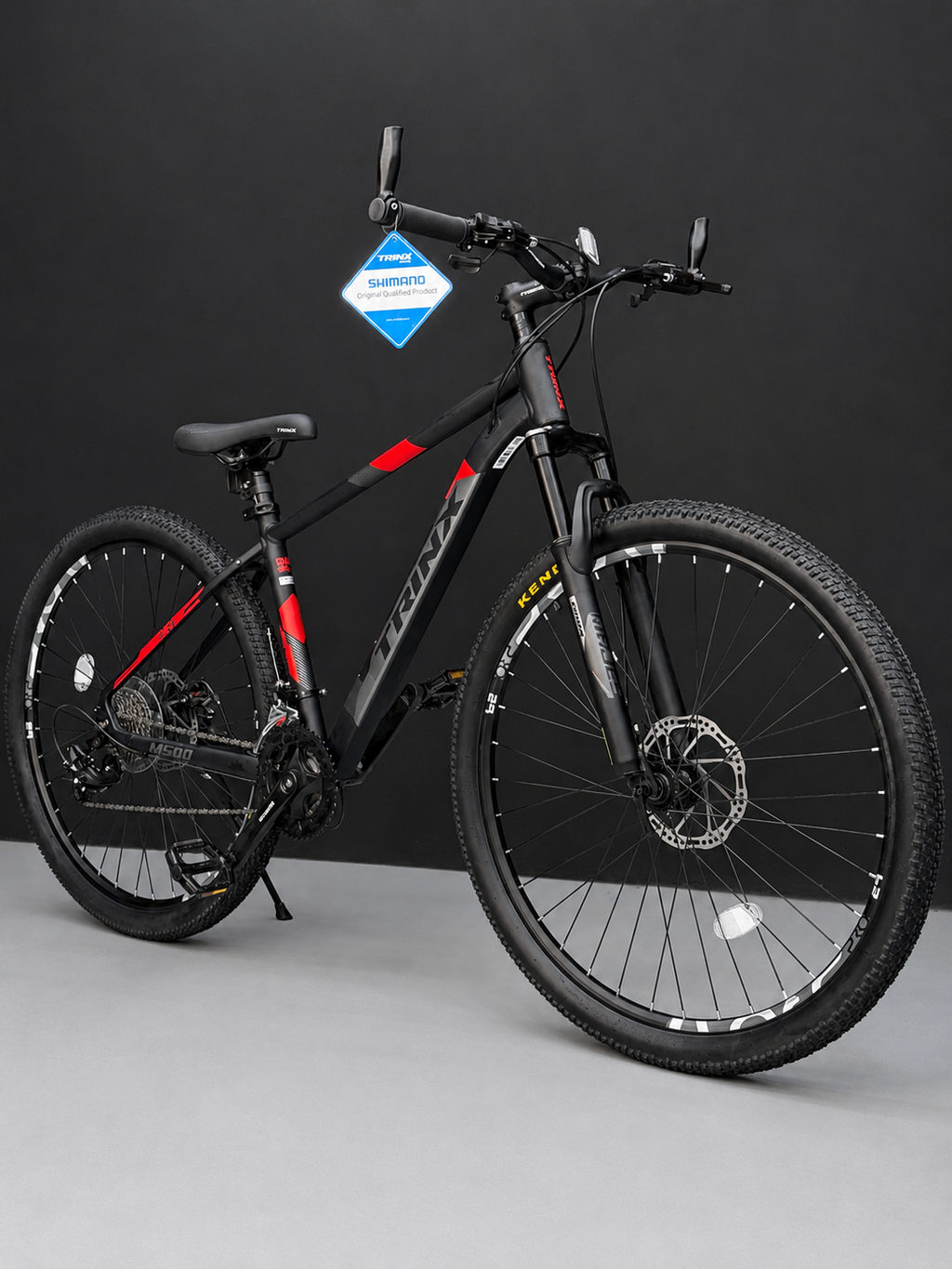 Trinx M500 PRO 29-Inch Mountain Bike – 24-Speed Shimano, 6061 Aluminum Frame, Mechanical Disc Brakes & Lock-Out Front Suspension