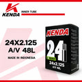 KENDA Bicycle Inner Tube 24×2.125 with 48mm Schrader Valve (A/V) – Made in Indonesia