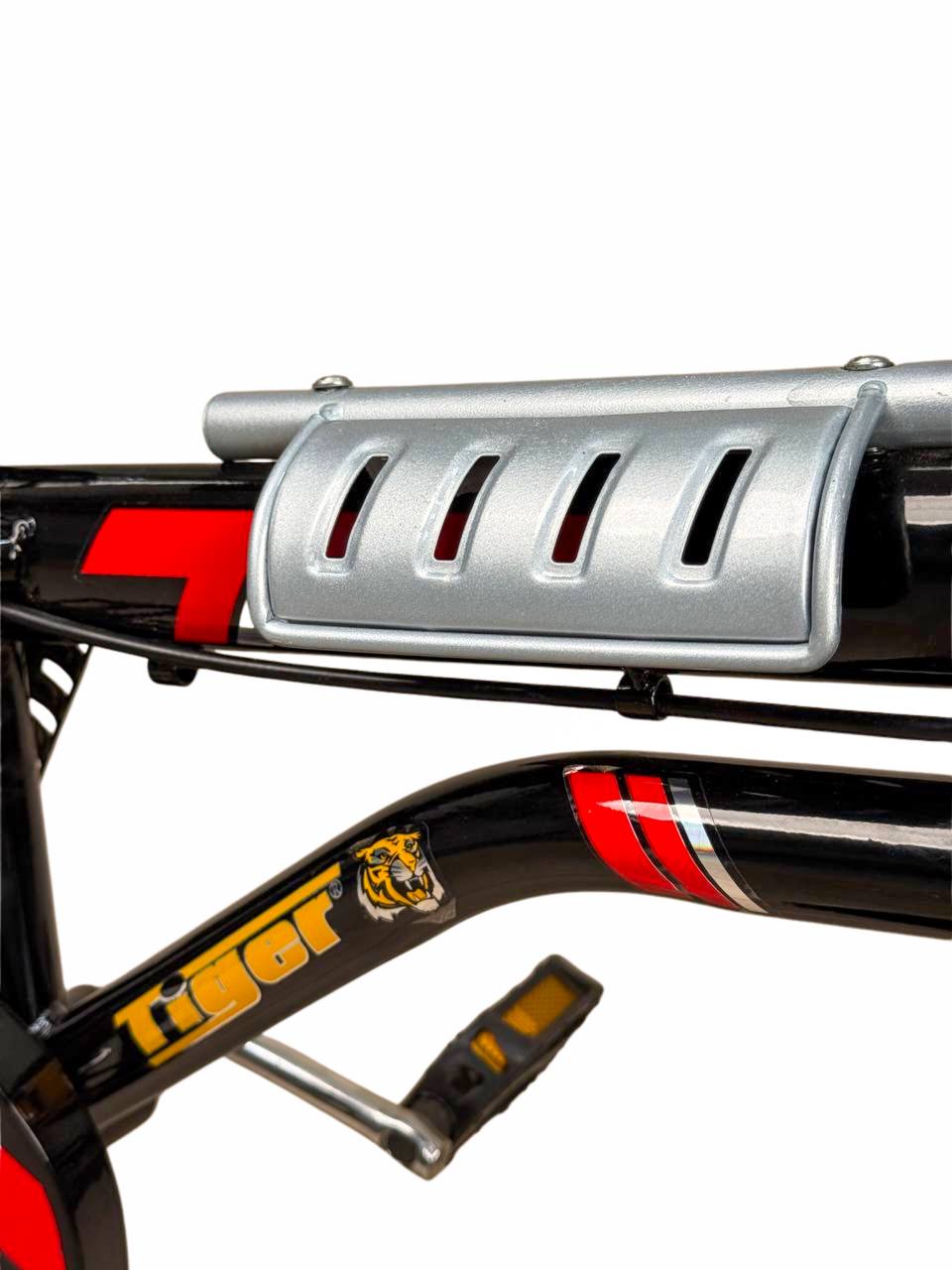 TIGER Kids Bike 12 Inch with Front Basket & Back Seat – For Children 2 to 5 Years