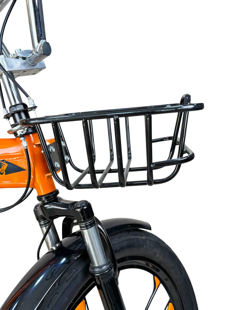 BMX 24 Inch Bike – Durable Frame with Front Basket & Padded Rear Seat (Height 140–175 cm)