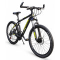 Hador Steer 26 Inch Mountain Bike – Aluminum Frame – 21 Speed – Lockout Front Suspension – Disc Brakes